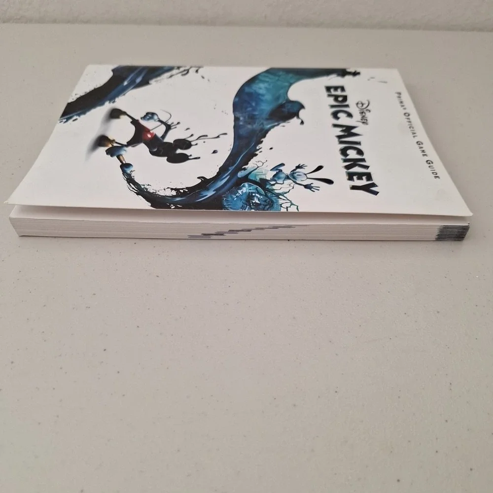 Disney Epic Mickey Prima Official Game Guide Book